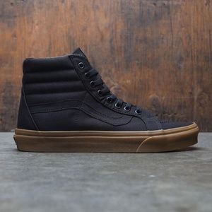 Vans Sk8-Hi Reissue Black/Gum Skate Shoes Men's